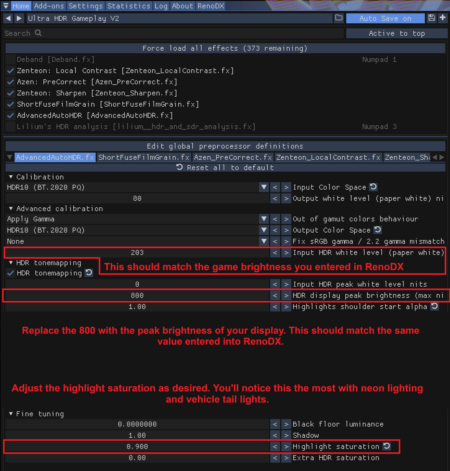 AdvancedAutoHDR Shader
